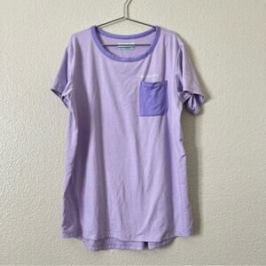Columbia Girls Tech Trail T-Shirt tee short sleeve lavender purple 2031701